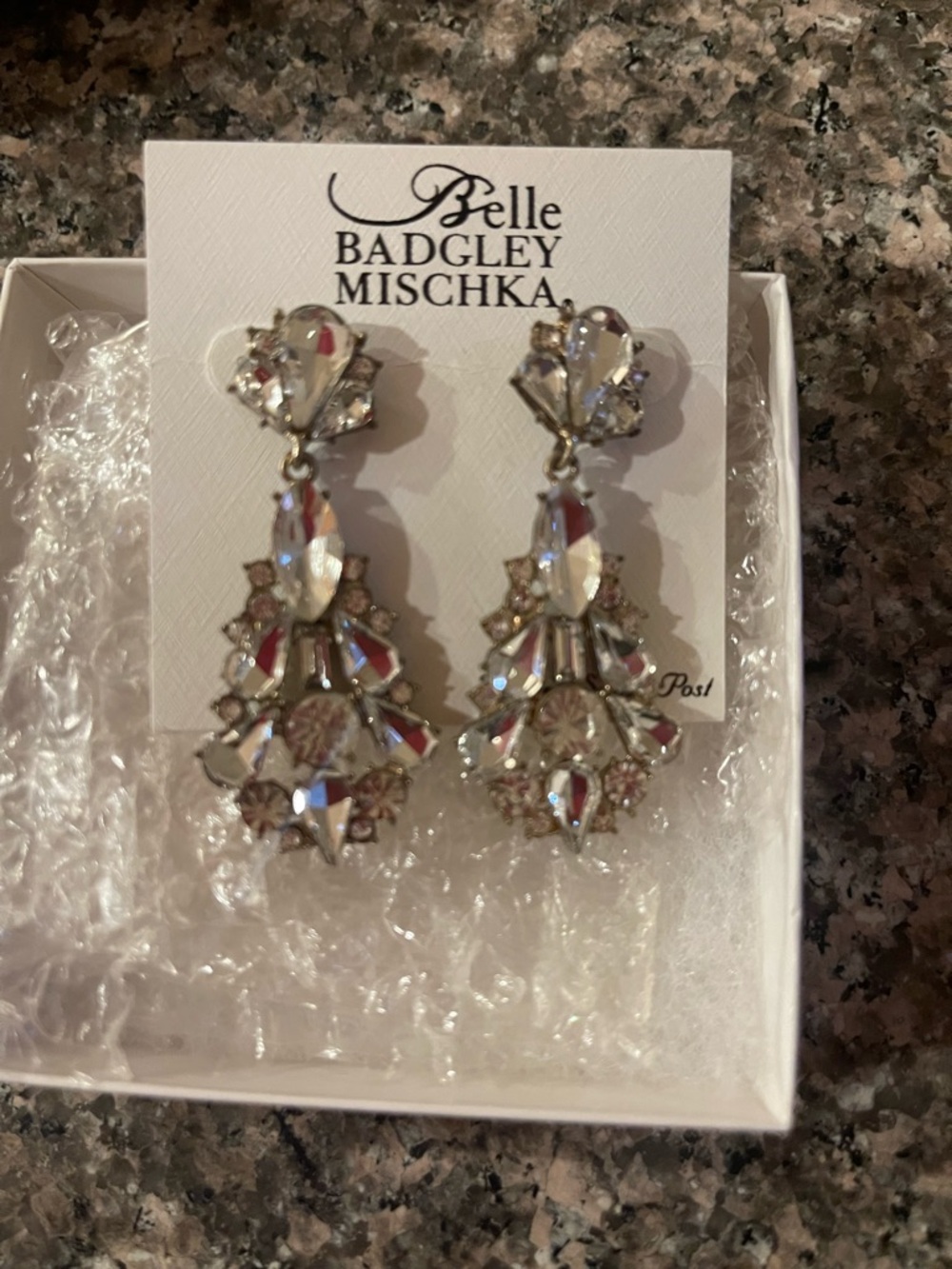 Badgley Mischka Belle Drop Earrings